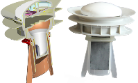 watersave Verschluss, Urinalsiphon